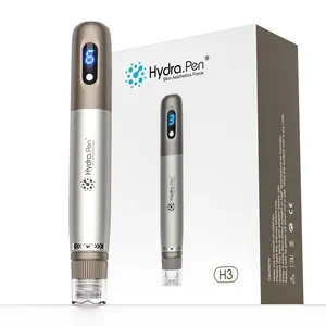 Facial Acne Pen Hydra caneta H3 Cuidados com a pele remoção wincles Meso Derma roller pen Nano agulha