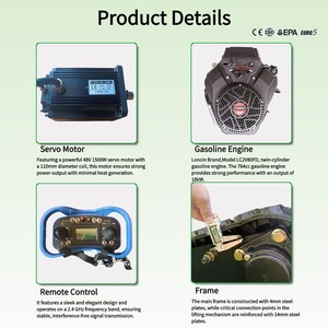 Cortadora de Césped Vigorun MTSK1000 Rc, Generador de 56V 6000W, Control Remoto Inalámbrico, Dominación en Terrenos Difíciles - Product Image 3