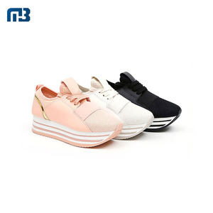 Nouveau style gros personnalisé 35-41 taille plate caché talons hauts dames plate-forme chaussures - Product Image 1