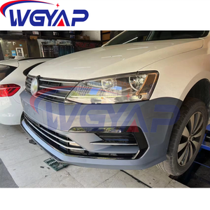 Wgyap กันชนหน้ารถยนต์สีดำของแท้, อะไหล่รถยนต์สำหรับ VW Jetta <span class=keywords><strong>GLI</strong></span> 15 - Product Image 3