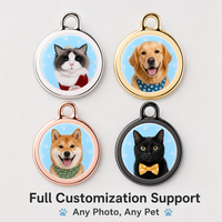 Collier anti-perte intelligent pour animaux de compagnie, pour chats et chiens, avec positionnement à distance Google, design étanche, longue durée de vie de la batterie