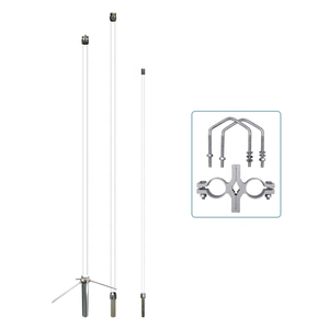 Antenne de station de base F23 Diamonds 4,5 m 144-174 MHz, antenne radio commerciale en fibre de verre, polarisation verticale, impédance 50 ohms - Product Image 3