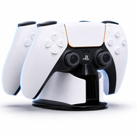 Support de charge double pour manettes de jeu en plastique, avec affichage LED et charge rapide, vente en gros, directement de l'usine