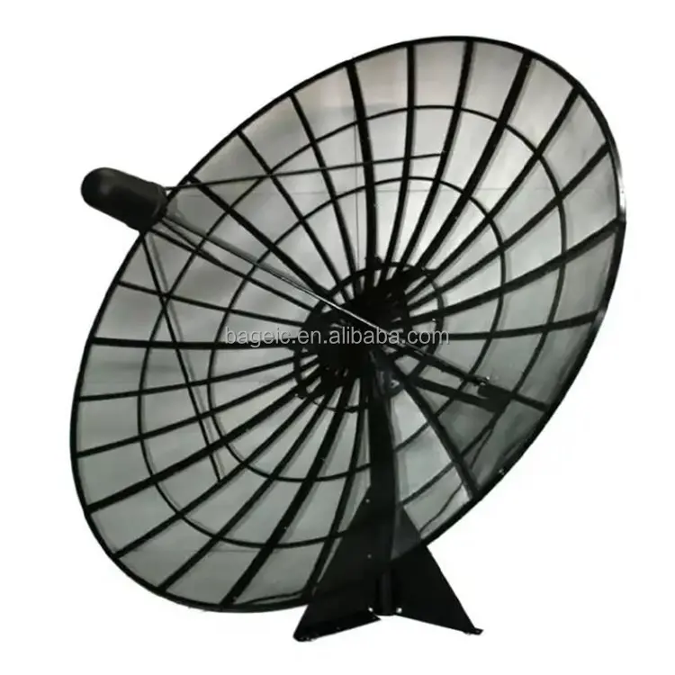 Profesyonel özel logo 35 ~ 120cm ofset anten TV için en iyi uydu TV çanak anten düz