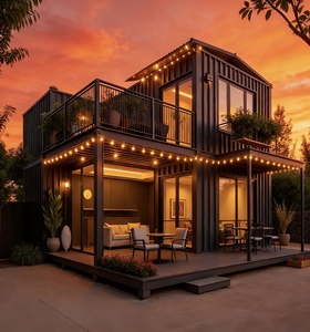 Chambres à coucher, maisons conteneurs, maisons préfabriquées portables, mini-maisons préfabriquées, maison modulaire de luxe en conteneur avec restaurant - Product Image 6