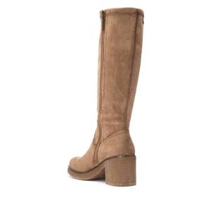 Women's <b>Knee</b> <b>High</b> Boots Beige Suede Block Heel Fashion Winter Wear - Product Image 3