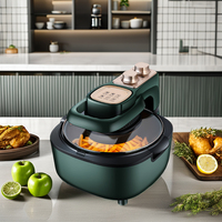 Friteuse électrique automatique de grande capacité comme on le voit dans la friteuse domestique