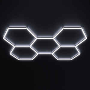 5 Hex Factory Sell Gewerbliche LED-Beleuchtung der Garage Hexagon LED Garage Light Honeycomb LED-Leuchten für Auto Detail lierung Shop - Product Image 3
