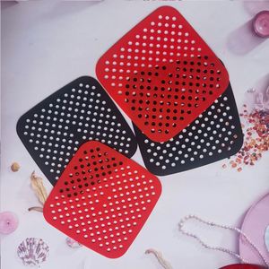 Food Grade Non-Stick BPA-Free <b>Silicone</b> Oven <b>Baking</b> Thick Reusable Air Fryer Fried Pizza Chicken <b>Baking</b> Dishes Pans Mat Liner - Product Image 3