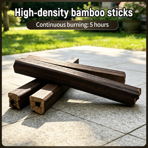 Bâtonnets de <span class=keywords><strong>bambou</strong></span> haute densité, combustible écologique pour le chauffage, combustion durable, service personnalisé - Product Image 5