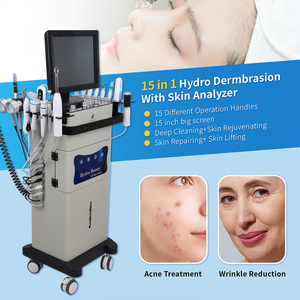 15 in 1 Hydrodermabrasion Machine - Factory Price 10.4-inch Screen & Skin Analyzer for Salon & Home Use (Deep Cleaning) - Product Image 3