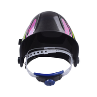 Casque de soudage TIG MIG à visière panoramique pleine face en nylon PA, couleur vraie, pour soudeur professionnel