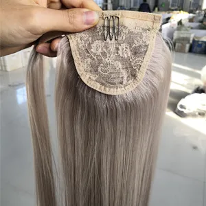 Hot Selling Producten 100% Human Remy Virgin Haar Paardenstaart Trekkoord Hair Extensions