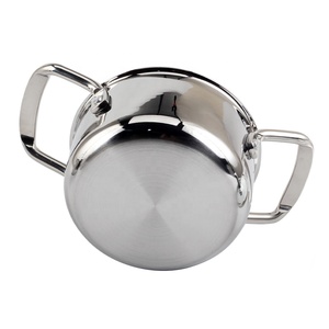 3-Ply Stainless Steel Stock <b>Pot</b> Professional Cookware for Induction, Gas and Electric Soup <b>Pot</b> with Large Handle - Product Image 4
