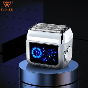 Rasoir multifonctionnel PAKISS 6-en-1 - Rasoir électrique avec fil de tungstène, miroir et lampe torche LED - Indispensable pour les voyages pour hommes - Product Image 1