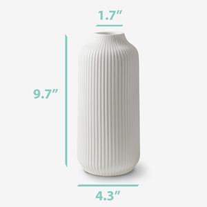 <span class=keywords><strong>Vase</strong></span> <span class=keywords><strong>blanc</strong></span>, petits vases en céramique <span class=keywords><strong>pour</strong></span> la décoration, vases blancs <span class=keywords><strong>pour</strong></span> fleurs, décoration bohème <span class=keywords><strong>pour</strong></span> la maison, vases <span class=keywords><strong>pour</strong></span> herbes séchées - Product Image 4