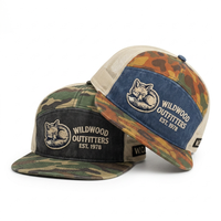 Casquette Trucker 7 Panneaux Camouflage Visière Plate Dos en Maille Snapback Bicolore avec Patch Brodé pour Homme – Style Urbain et Extérieur – Gorras