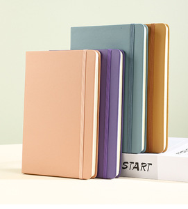 Cuaderno A5 de PU con Tapa Dura, Banda Elástica, Alta Calidad, Diario de Registro Administrativo Escolar, Personalizable con Logotipo Empresarial, Regalo Empresarial - Product Image 2