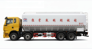 Camión de Transporte de Alimentos a Granel CLW 40000L, 8x4, 463hp, Tanque de Acero al Carbono, Tornillo Eléctrico, para Entrega de Alimentos para Ganado - Product Image 5