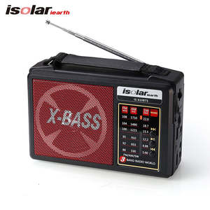 Radio Solar Portátil isolar, Radio de Emergencia FM AM SW, Radio BT con Altavoz y Linterna - Product Image 2