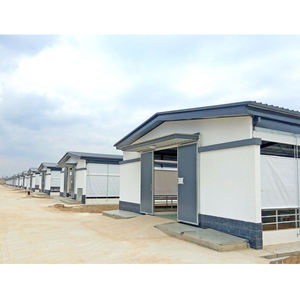 Nouveau design Poulailler poulailler poulailler ferme de vache poulaillers Run Poulailler pour vos animaux de compagnie bien-aimés en plein air Volaille Cage poulailler - Product Image 3