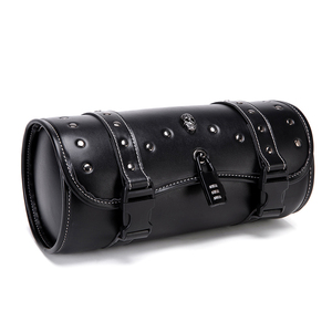 Nouveau sac de moto en cuir PU style punk rétro, antivol et étanche, pour la conduite en extérieur et les véhicules électriques, transfrontalier - Product Image 1