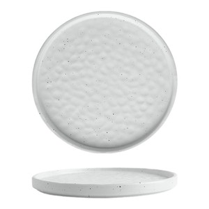 Assiettes en Céramique Blanches Modernes Mates à Motif en Relief, Vente en Gros, pour Restaurant, Assiettes de Table pour Service Alimentaire : Steak, Salade, Pâtes - Product Image 5