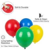 Ballons de décoration en latex de 12 pouces pour fêtes, anniversaires, mariages, Noël, la Saint-Valentin, gonflables à l'hélium ou à l'air, vente en gros