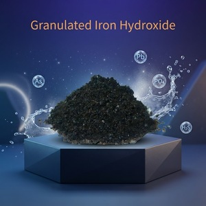GFH B-FeOOH y <span class=keywords><strong>Fe</strong></span>(<span class=keywords><strong>OH</strong></span>)<span class=keywords><strong>3</strong></span>  Adsorbente de Agua  0.<span class=keywords><strong>3</strong></span>-2.0mm  Hidróxido Férrico Granular  Contenido de Hierro en Base a Materia Seca 600g/kg - Product Image 2