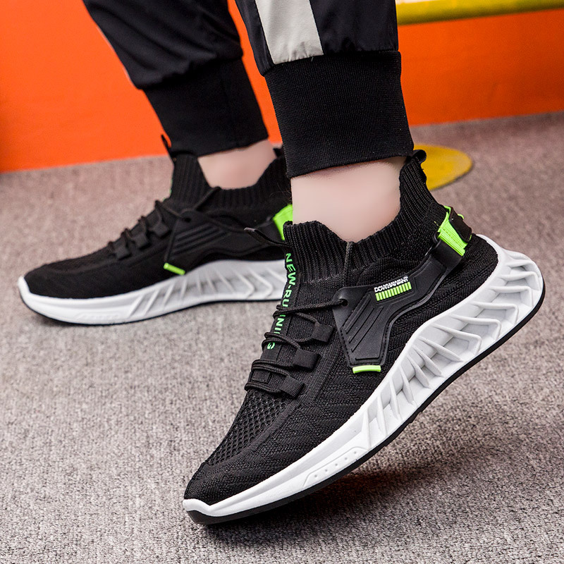 New Designs Excellent European Style Male Sports Shoes Mesh Running Sneakers for Men