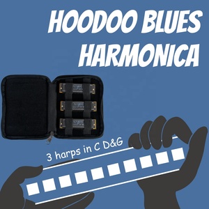 NAOMI 3 unids/set profesional Hoodoo <span class=keywords><strong>Blues</strong></span> armónica estándar 10 agujeros armónica conjunto <span class=keywords><strong>para</strong></span> <span class=keywords><strong>principiantes</strong></span> boca armónica - Product Image 3