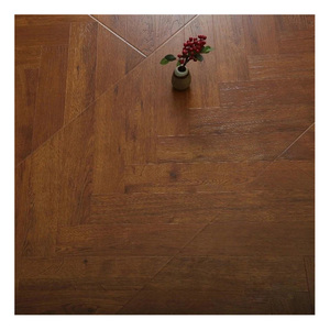 Chevron Herringbone Engineered Floor Revêtement de sol <span class=keywords><strong>stratifié</strong></span> résistant à l'usure Woodoak Wood Professional Factory Personnalisé - Product Image 1