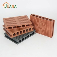 Plancher en WPC co-extrudé, grain de bois 3D, revêtement de sol extérieur antidérapant, certifié ISO9001