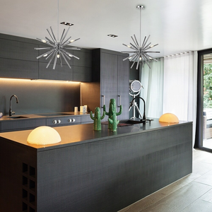 Lustre en cristal américain, lustre <span class=keywords><strong>de</strong></span> cuisine <span class=keywords><strong>de</strong></span> restaurant moderne, luminaires <span class=keywords><strong>de</strong></span> <span class=keywords><strong>dressing</strong></span> ruraux créatifs et minimalistes - Product Image 6