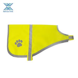 เสื้อกั๊กป้องกันสะท้อนแสงสีเหลืองเรืองแสงแบบง่ายสำหรับสุนัขเสื้อผ้าสำหรับสัตว์เลี้ยงตอนกลางคืนเพื่อความปลอดภัย - Product Image 6