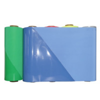 Película de transferencia de calor reflectante azul para logotipos de corte de Plotter, materiales reflectantes de impresión en caliente, vinilo