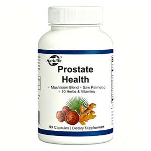 Vente en gros d'usine OEM Marque privée Vitamines à base de champignons et de plantes Capsules de Palmier Nain pour la santé de la prostate Suppléments pour la santé de la prostate masculine - Product Image 1