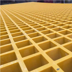 Râpe de sol en plastique FRP 50x50mm, Surface lisse, bon marché, pour marche - Product Image 3