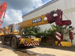 Grue de chantier d'occasion Kato SS500, 50 tonnes, moteur Mitsubishi, boîte de vitesses Weichai, équipement de levage mobile pour chantier de construction - Product Image 5