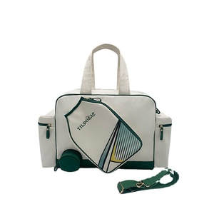 Women's Large Capacity Waterproof <b>Nylon</b> Lined Pickleball <b>Tote</b> Bag Softback Shoulder Bag Customization Options Unisex Sports - Product Image 1