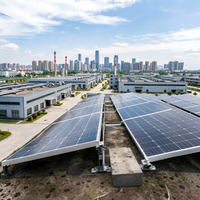 Support de montage de panneaux solaires photovoltaïques en acier en forme de C haute résistance, résistant à la corrosion Zn-Al-Mg