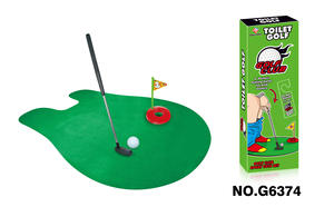 Vendita calda <span class=keywords><strong>Set</strong></span> di giochi di Golf per bagno pratica al coperto Mini Golf giocattolo novità regali da toilette <span class=keywords><strong>Set</strong></span> di giocattoli da Golf - Product Image 5