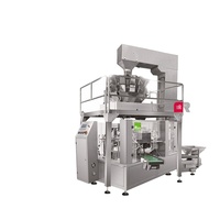 Machine d'emballage rotative R8-300 à 8 stations pour sachets préformés, avec fonctions de prélèvement, d'ouverture, de remplissage et de scellage automatiques, pour aliments surgelés, fruits secs et condiments