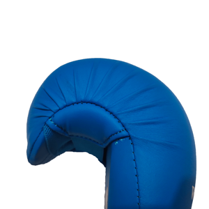 Equipaggiamento Woosung Karate Wkf approvato blu rosso bianco diamante PU + schiuma guanti Karate - Product Image 4