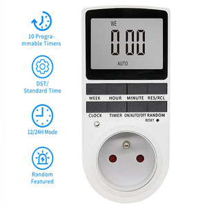 FR cắm điện tử kỹ thuật số hẹn giờ chuyển đổi ổ cắm nhà bếp hẹn giờ ổ cắm lập trình thời gian ổ cắm điều khiển - Product Image 6