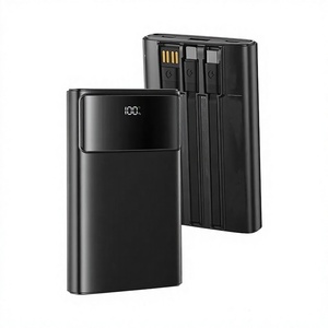 Banco de Energía con Pantalla Espejo de 20000mAh, Carga Rápida de 22.5W, Cargador Portátil con Pantalla LED y Cable USB C Integrado - Product Image 3