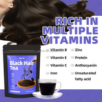 Teh Herbal Alami Mentah Grosir Pabrik untuk Pertumbuhan Rambut, Mempromosikan Pertumbuhan Rambut Hitam, Menutrisi, Kualitas Terbaik