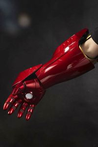 Guanto dell'Infinito MK7 <span class=keywords><strong>Super</strong></span> Eroe 1:1, Statua Indossabile per Cosplay con LED, Armatura di Iron Man - Product Image 6