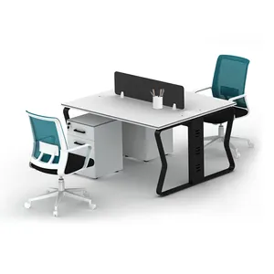 Estación de trabajo para ordenador, mueble ejecutivo de madera, escritorio, silla esquinera con cajón y mesa, de lujo, moderno y pequeño