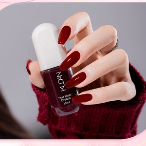 Vernis à ongles professionnel végétalien éco-responsable à haute pigmentation, effet brillant, longue tenue, certifié ISO22716, pour salons de beauté, fabriqué en usine depuis 20 ans - Product Image 4